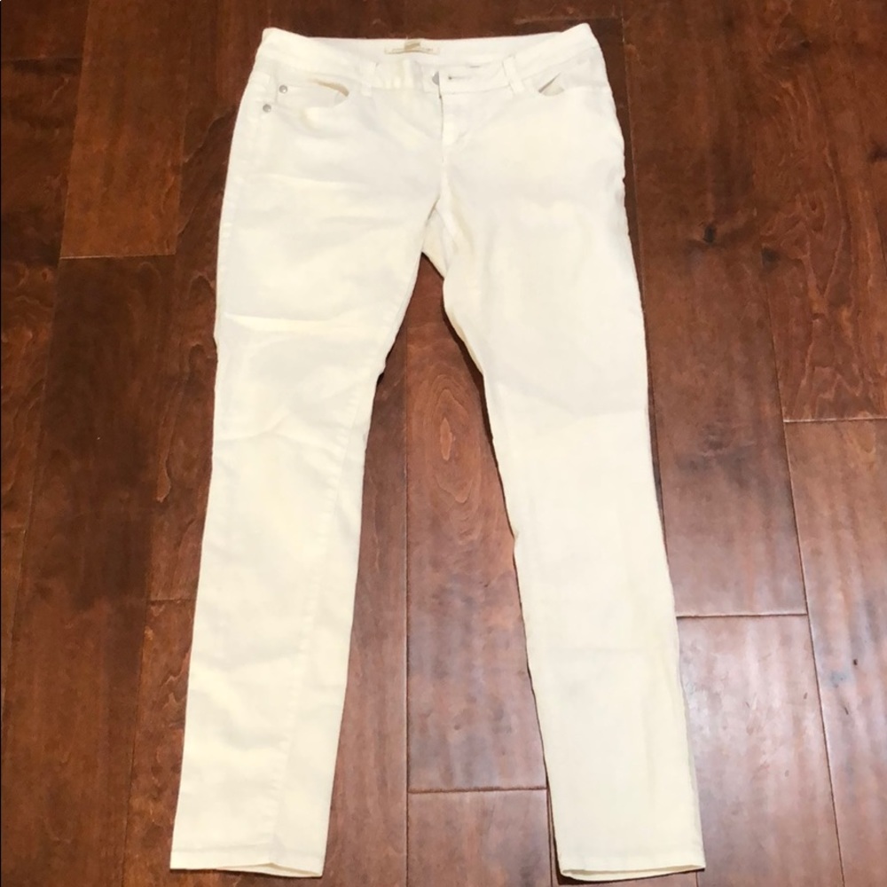 White jeans